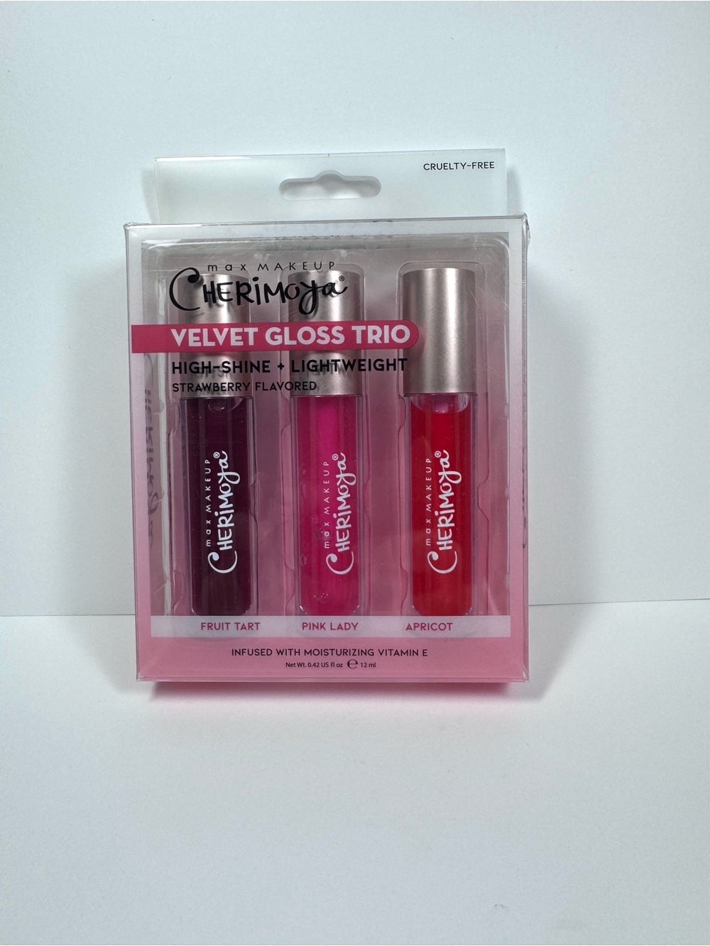 Velvet Gloss Trio Lip Gloss Set - Cherimoya